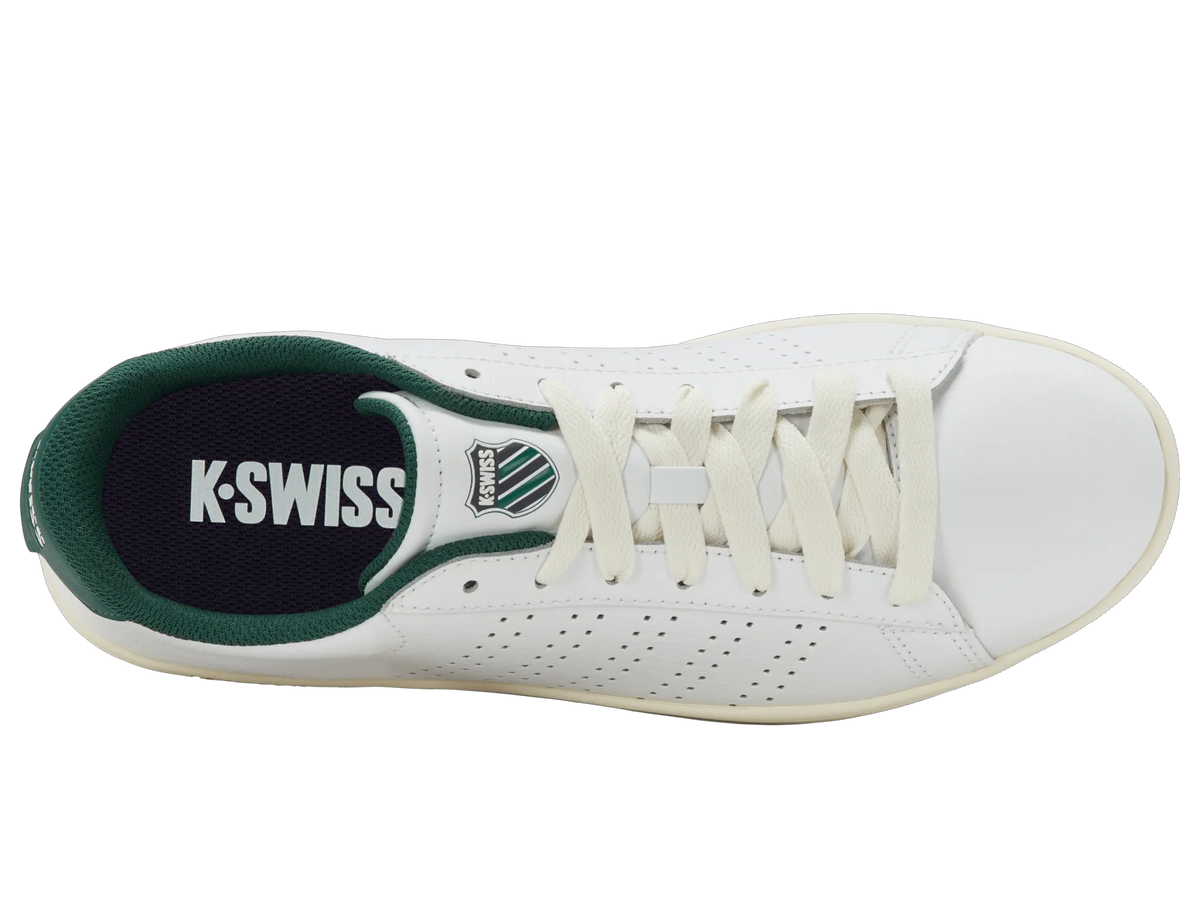 WHITE/POSY GREEN