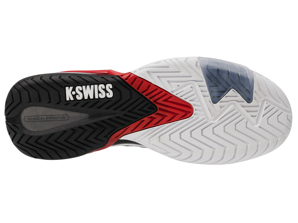 WHITE/BLACK/MARS RED