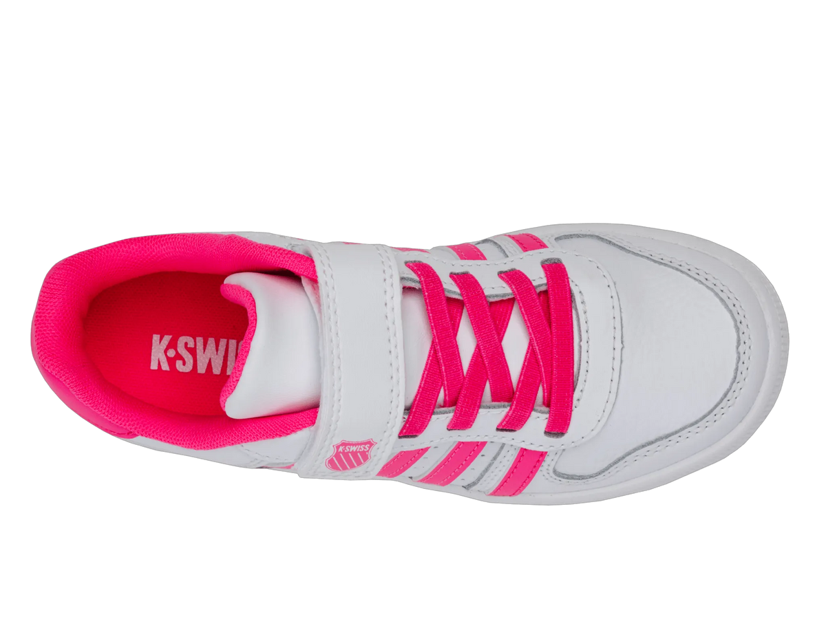 WHITE/HOT PINK