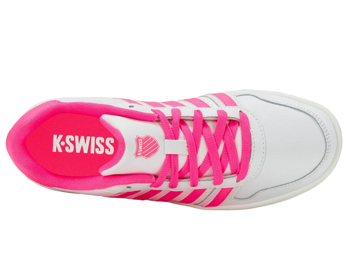 WHITE/HOT PINK