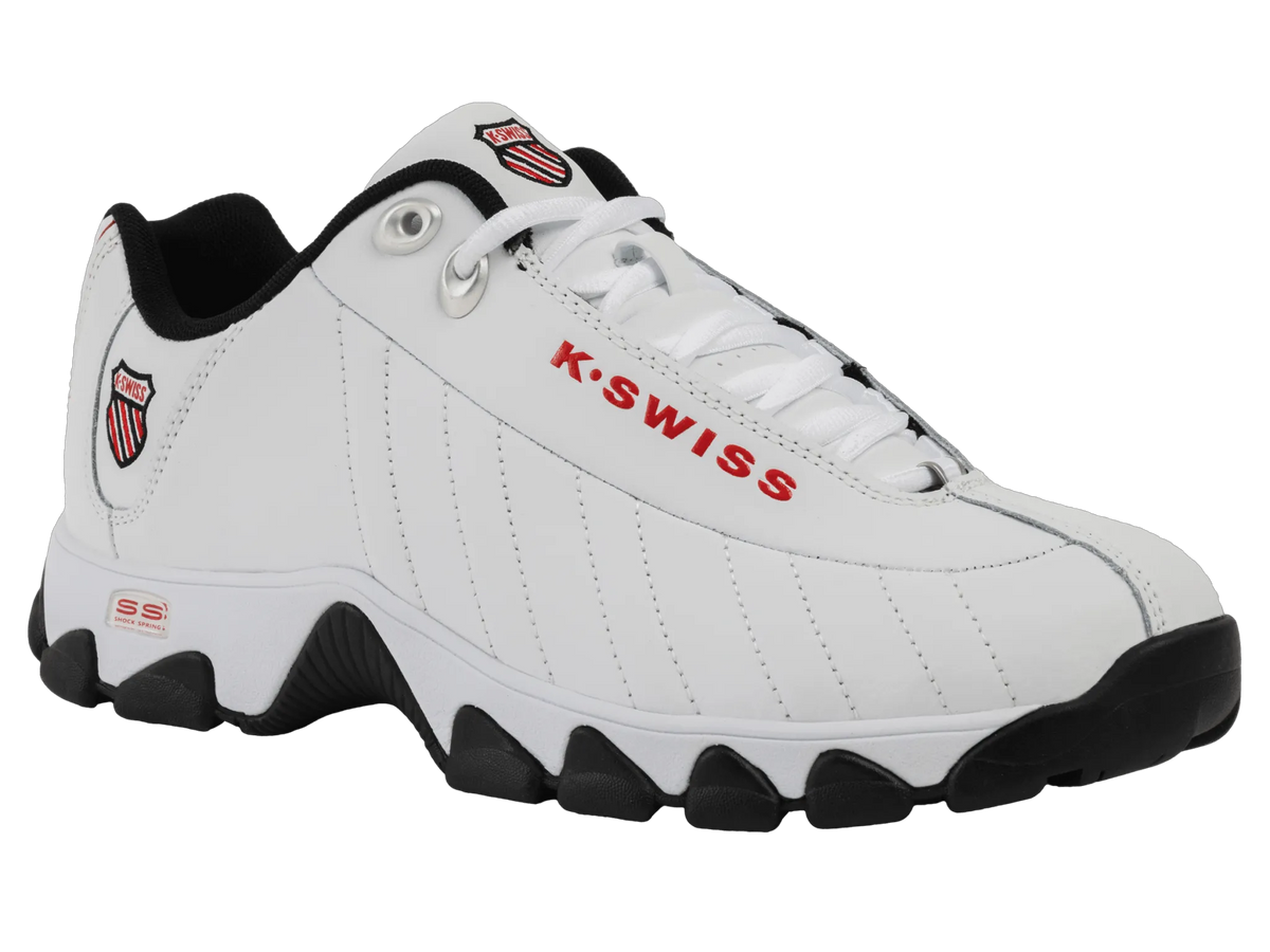 WHITE/BLACK/RED