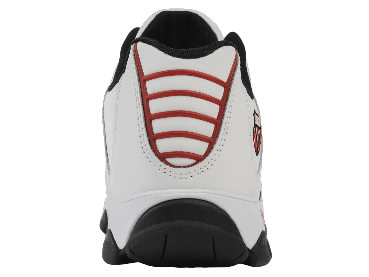 WHITE/BLACK/RED