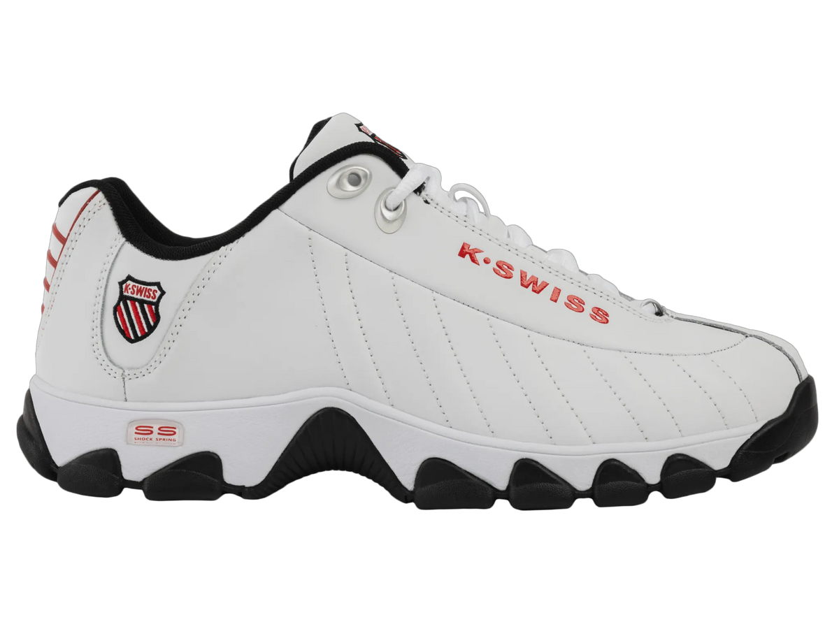 WHITE/BLACK/RED