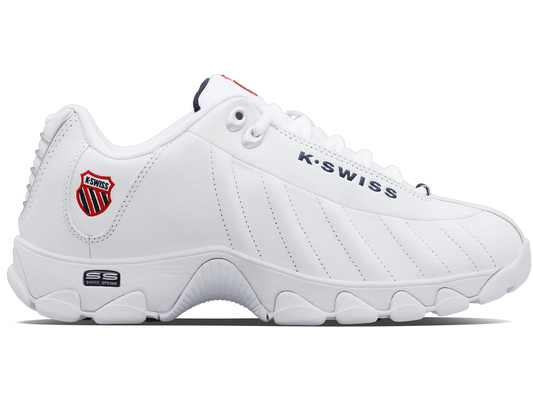 WHITE/NAVY/RED