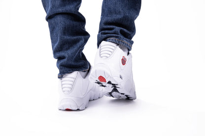 WHITE/NAVY/RED