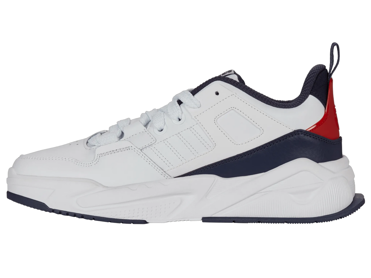 WHITE/NAVY/RED