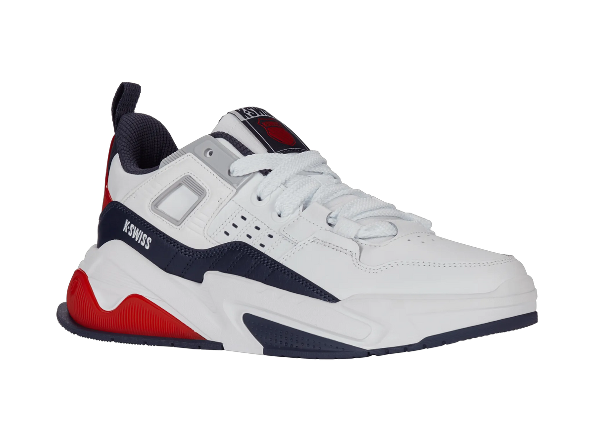 WHITE/NAVY/RED