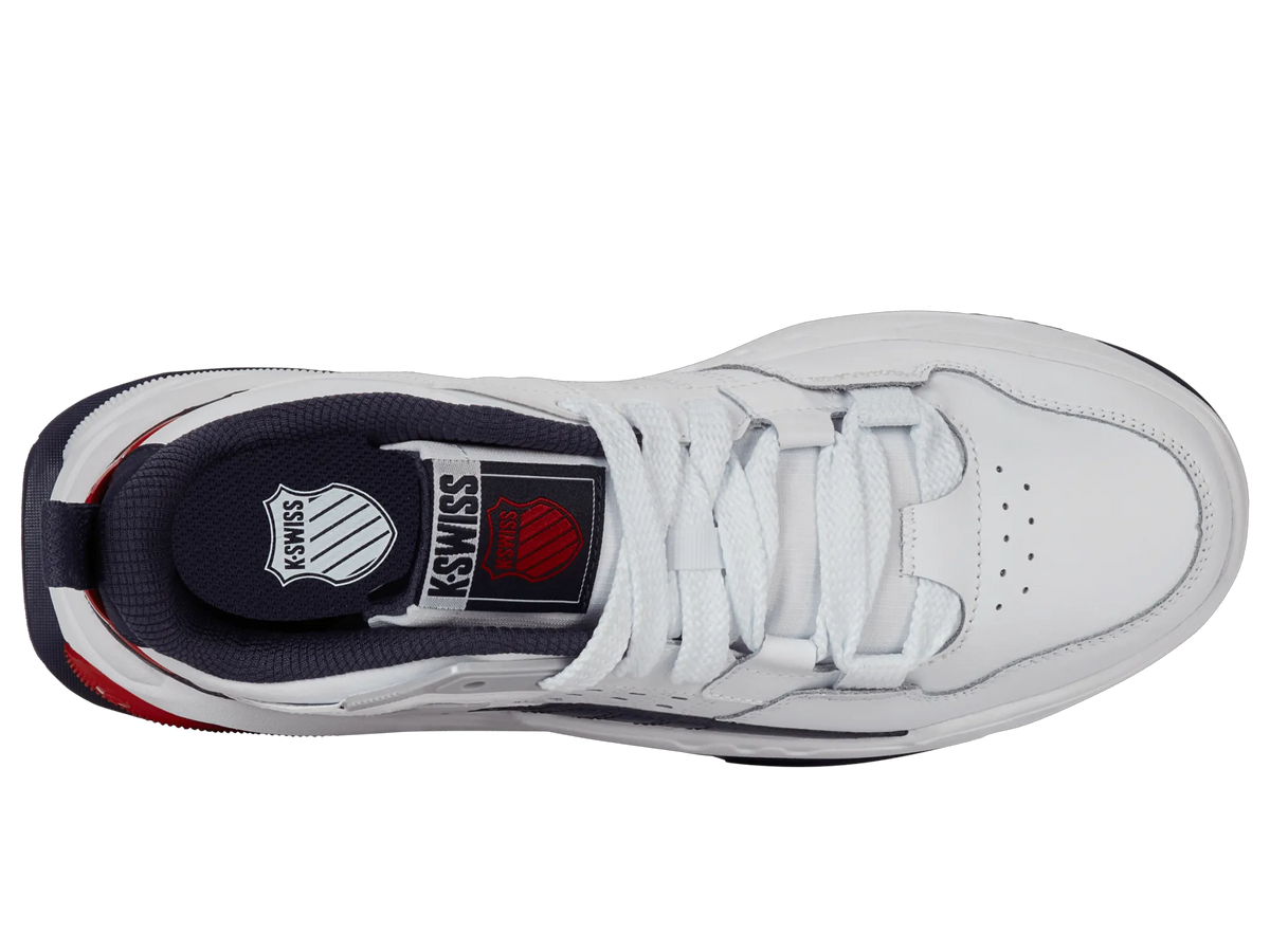 WHITE/NAVY/RED