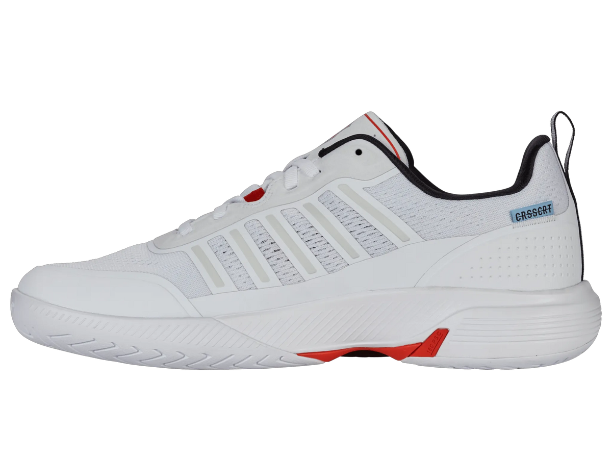 WHITE/BLACK/MARS RED