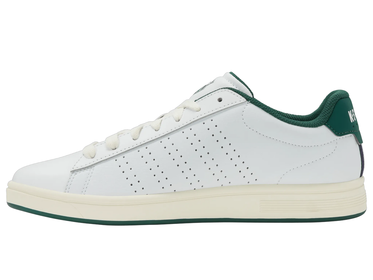 WHITE/POSY GREEN