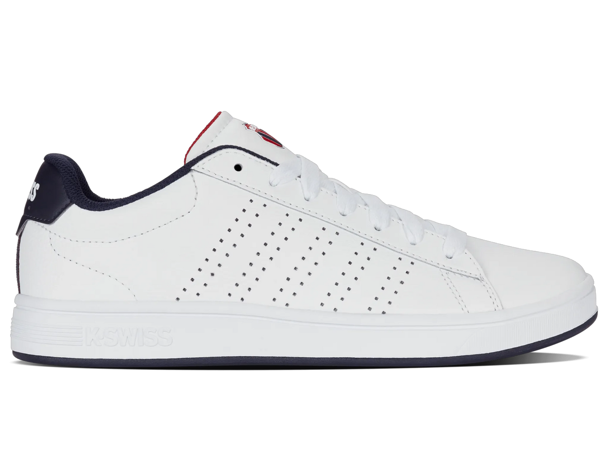 WHITE/NAVY/RED