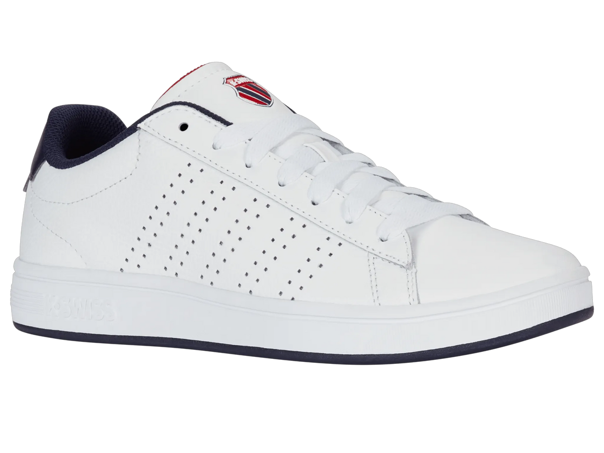 WHITE/NAVY/RED