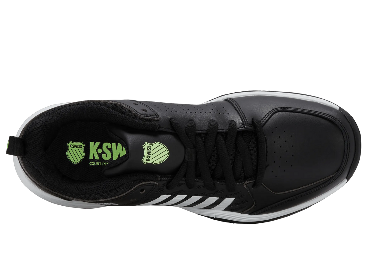 BLACK/WHITE/SOFT NEON GREEN