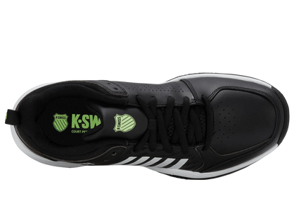 BLACK/WHITE/SOFT NEON GREEN