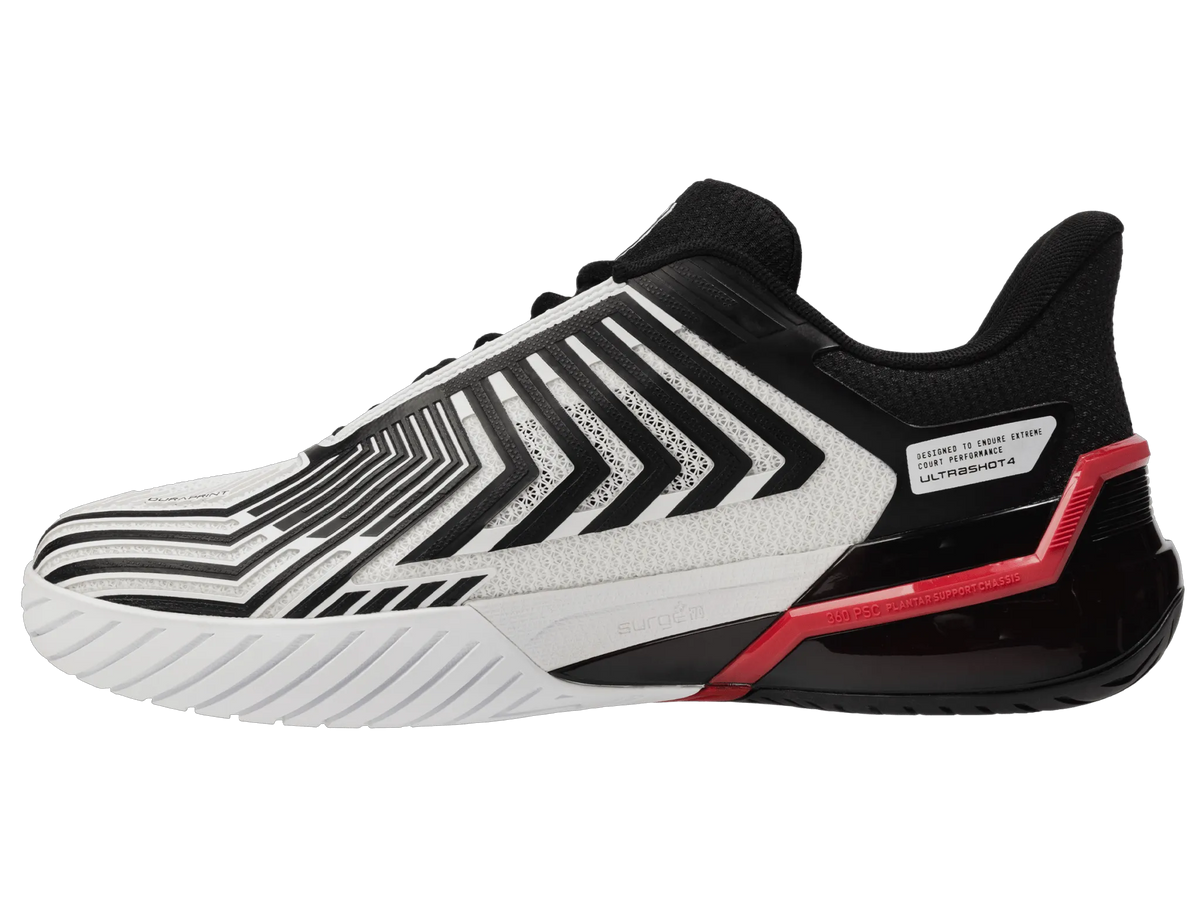 WHITE/BLACK/MARS RED