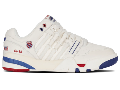 BRIGHT WHITE/CLASSIC BLUE/RED
