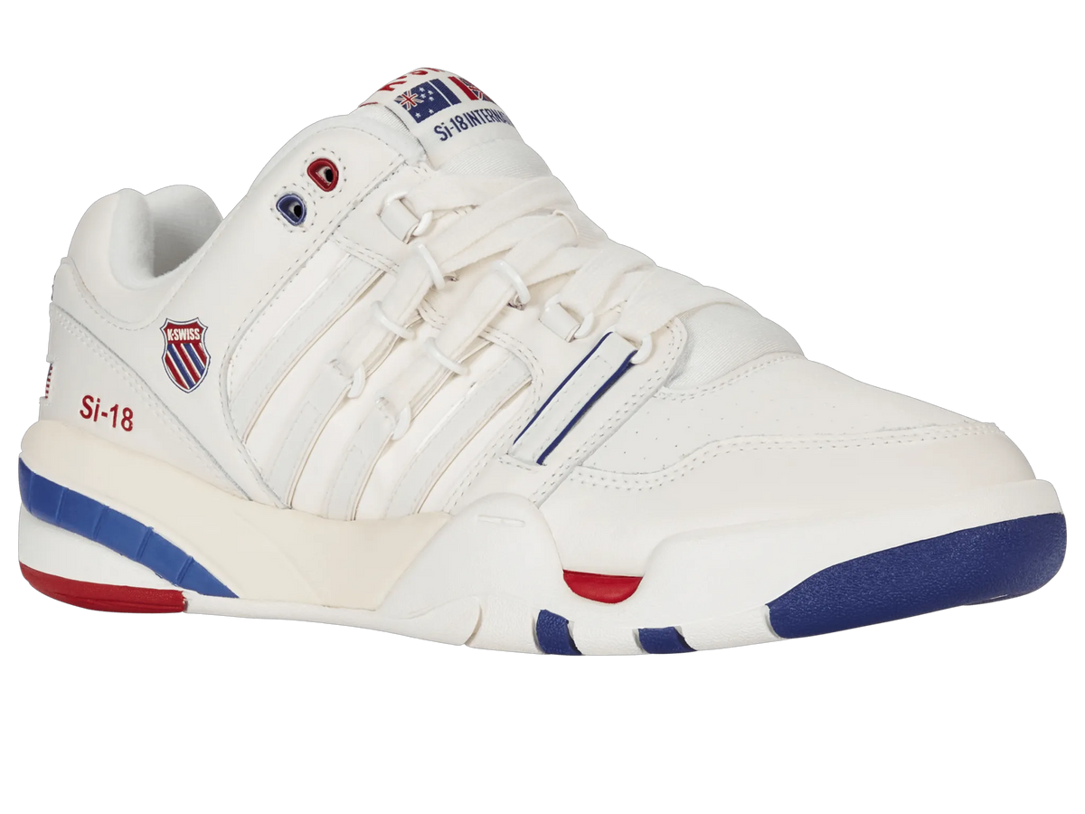 BRIGHT WHITE/CLASSIC BLUE/RED