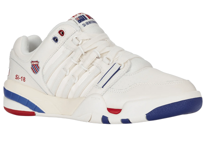 BRIGHT WHITE/CLASSIC BLUE/RED