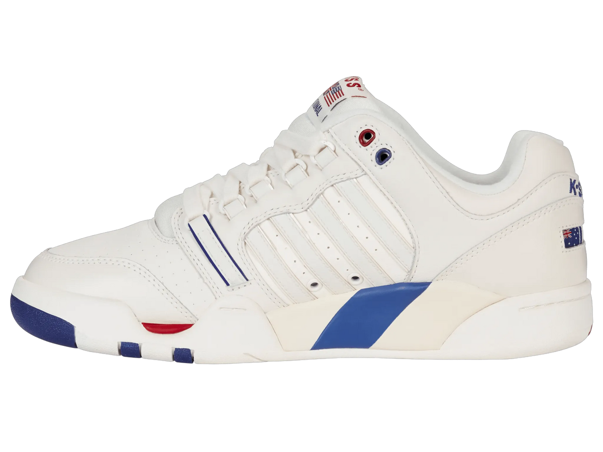 BRIGHT WHITE/CLASSIC BLUE/RED