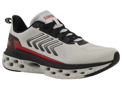 OYSTER MUSHROOM/BLACK/MARS RED