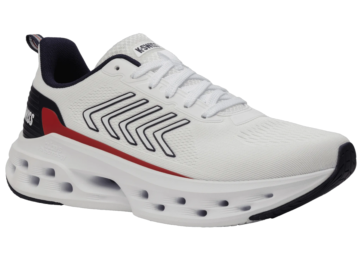 WHITE/NAVY/RED