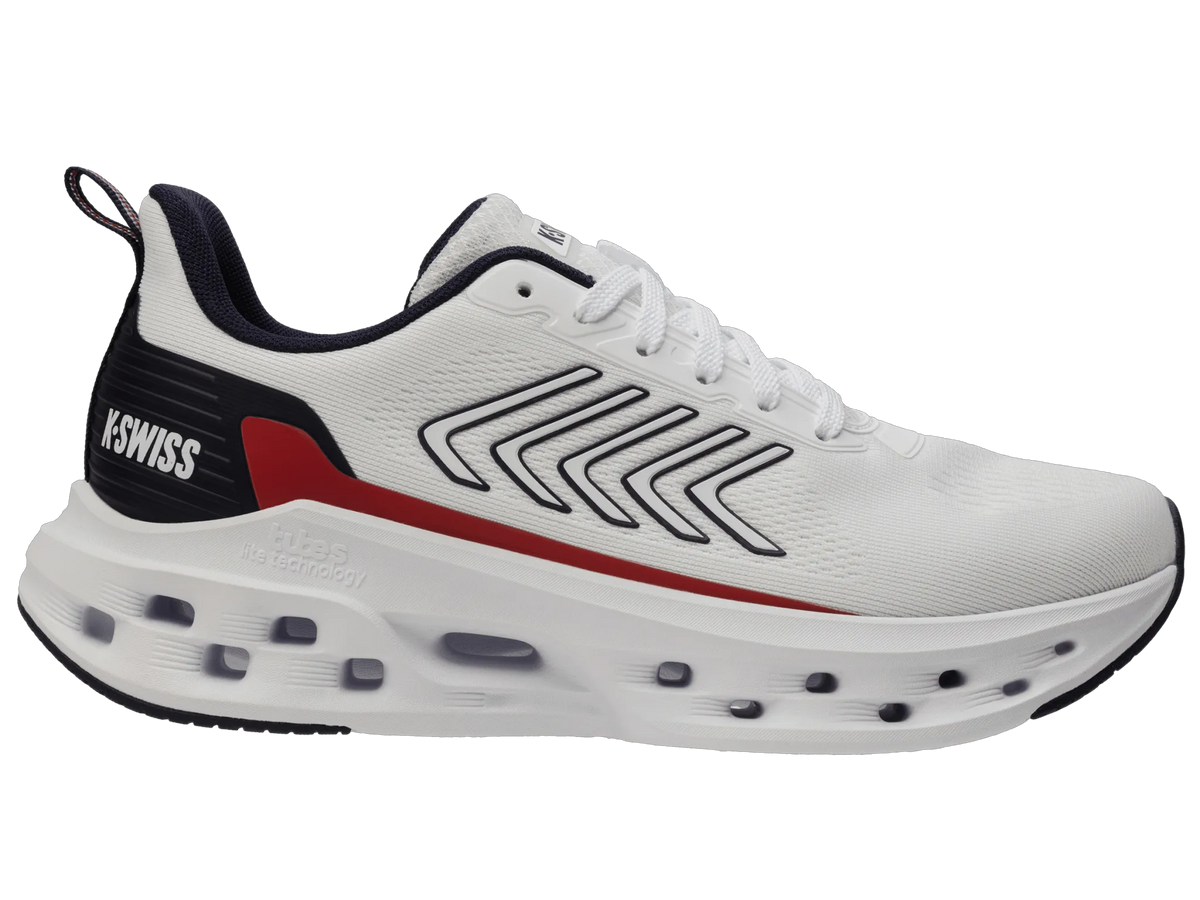 WHITE/NAVY/RED