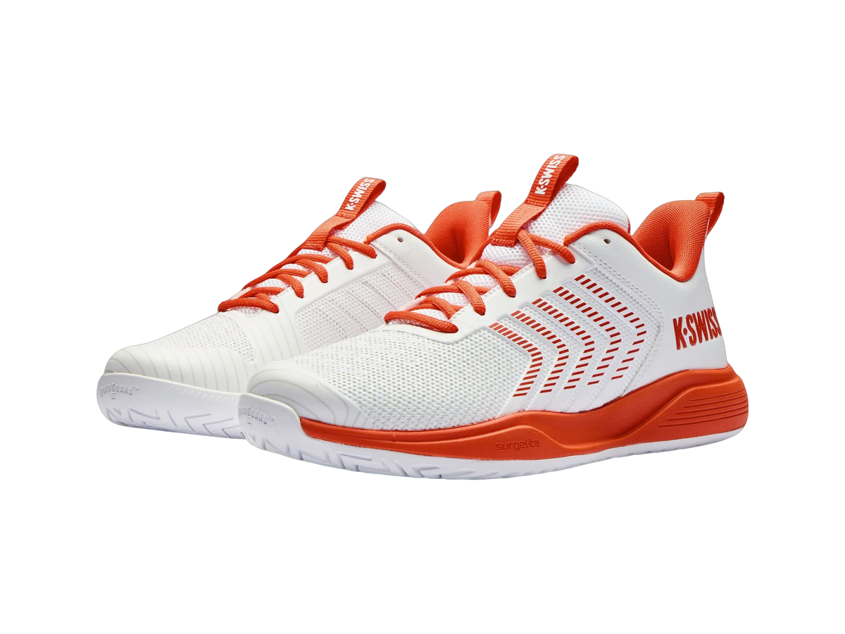 WHITE/RED