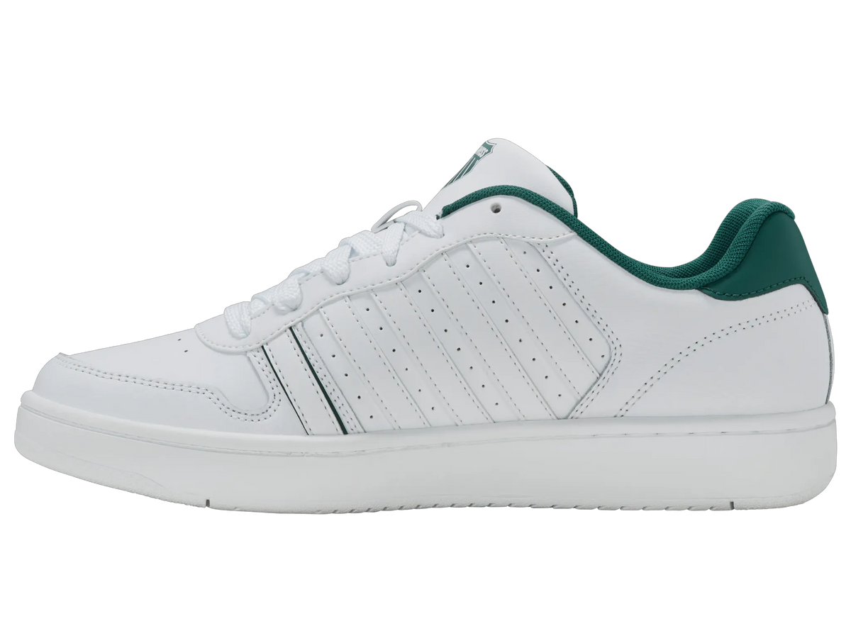 WHITE/POSY GREEN