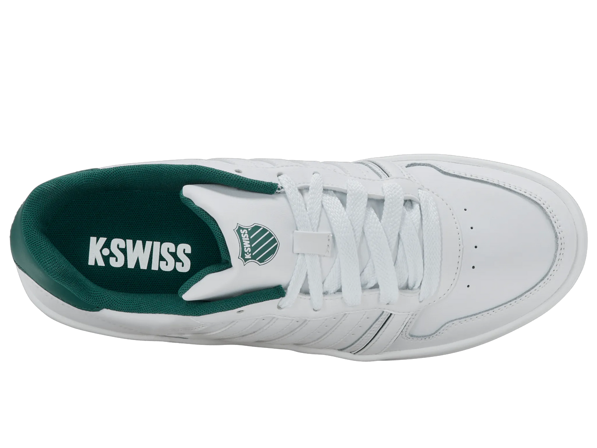 WHITE/POSY GREEN