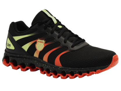 BLACK/SHARP GREEN/MANDARIN RED