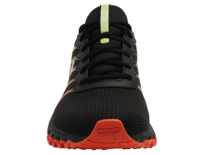 BLACK/SHARP GREEN/MANDARIN RED