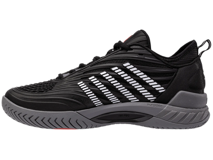 BLACK/STEEL GRAY/FIREY RED