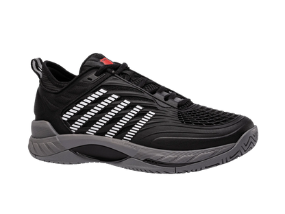 BLACK/STEEL GRAY/FIREY RED