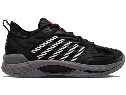 BLACK/STEEL GRAY/FIREY RED