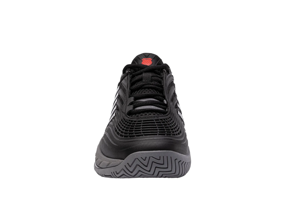 BLACK/STEEL GRAY/FIREY RED