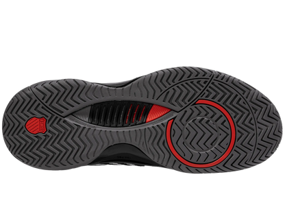 BLACK/STEEL GRAY/FIREY RED
