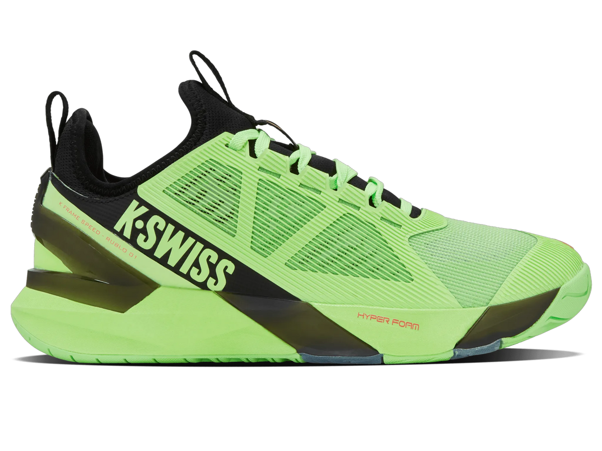 SOFT NEON GREEN/BLACK/NEON LAVA