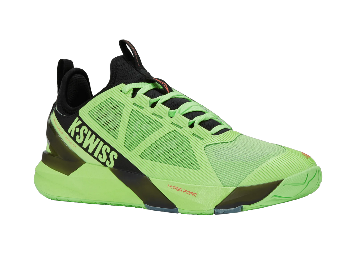 SOFT NEON GREEN/BLACK/NEON LAVA