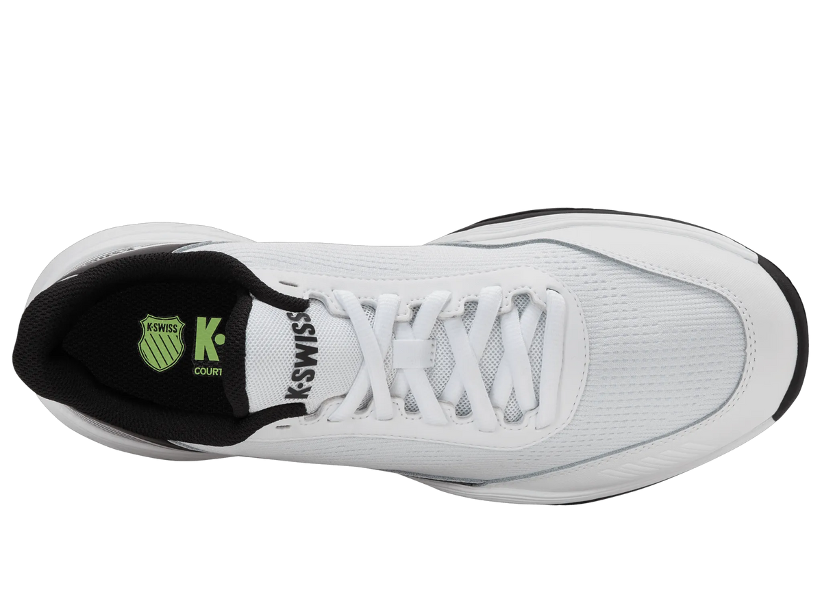 WHITE/BLACK/SOFT NEON GREEN