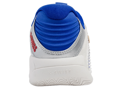WIMBLEDON WHITE/DAZZLING BLUE/SILVER/MARS RED