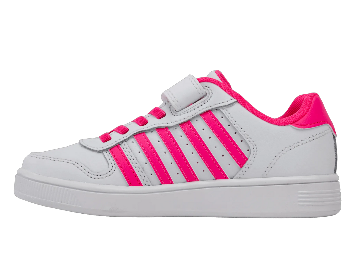 WHITE/HOT PINK