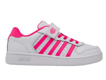 WHITE/HOT PINK