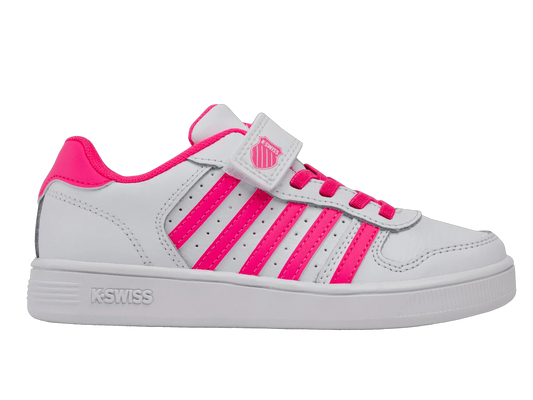 WHITE/HOT PINK