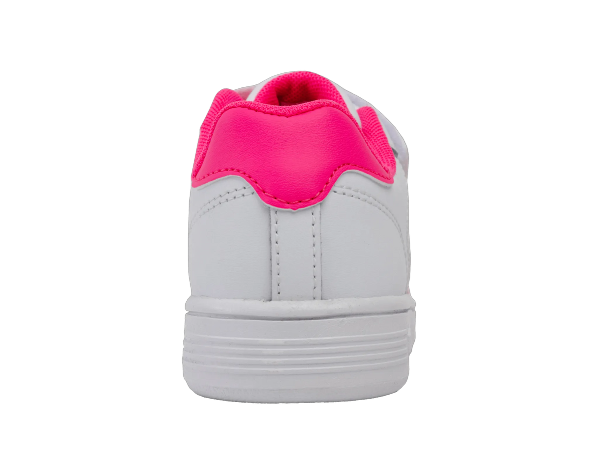 WHITE/HOT PINK