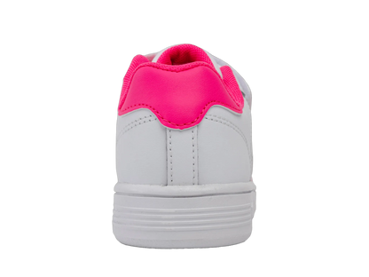WHITE/HOT PINK
