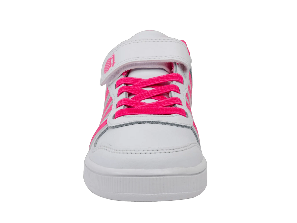 WHITE/HOT PINK