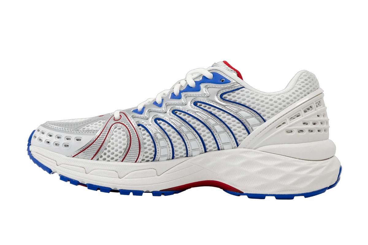 WIMBLEDON WHITE/METALLIC SILVER/DAZZLING BLUE