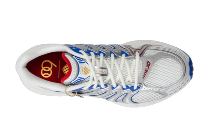 WIMBLEDON WHITE/METALLIC SILVER/DAZZLING BLUE