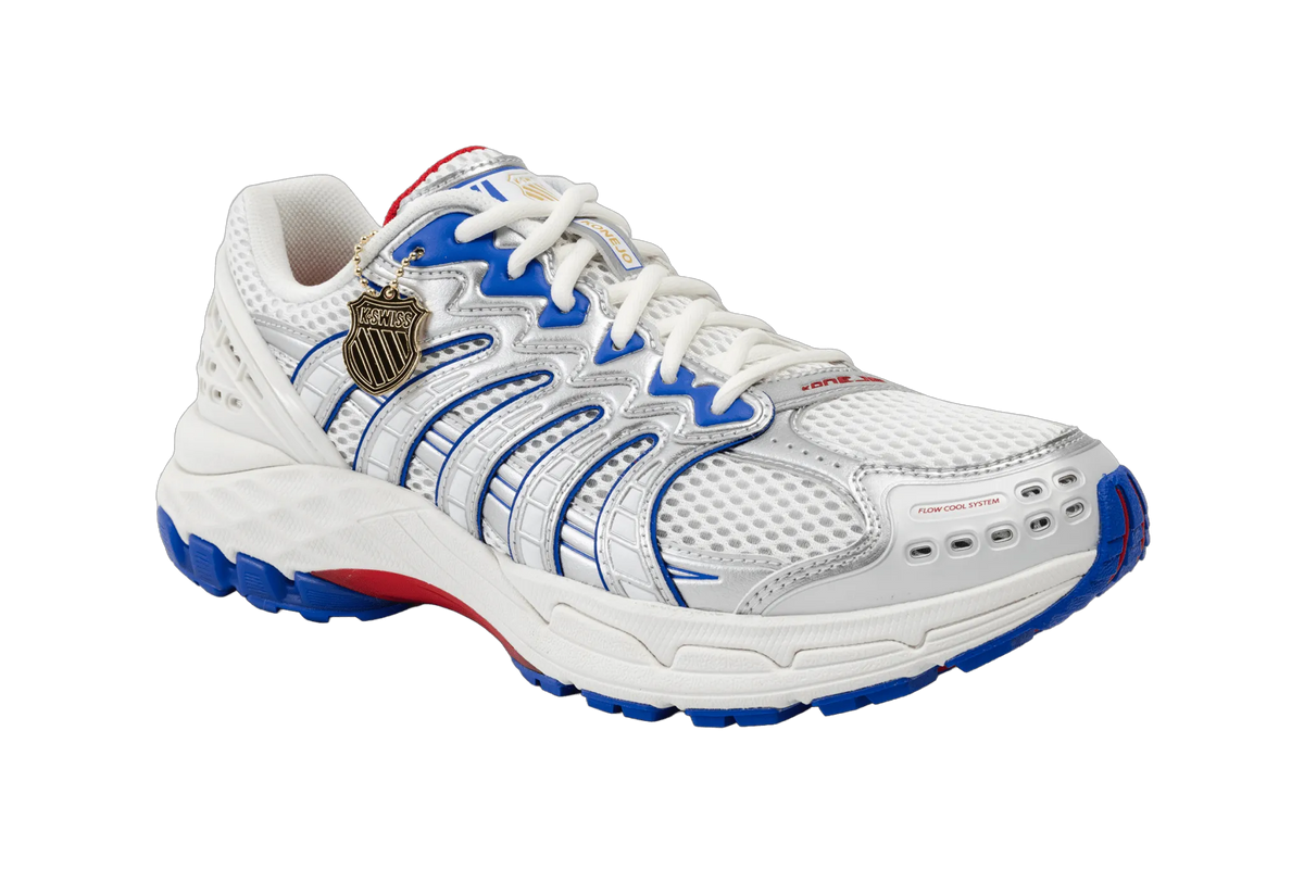WIMBLEDON WHITE/METALLIC SILVER/DAZZLING BLUE