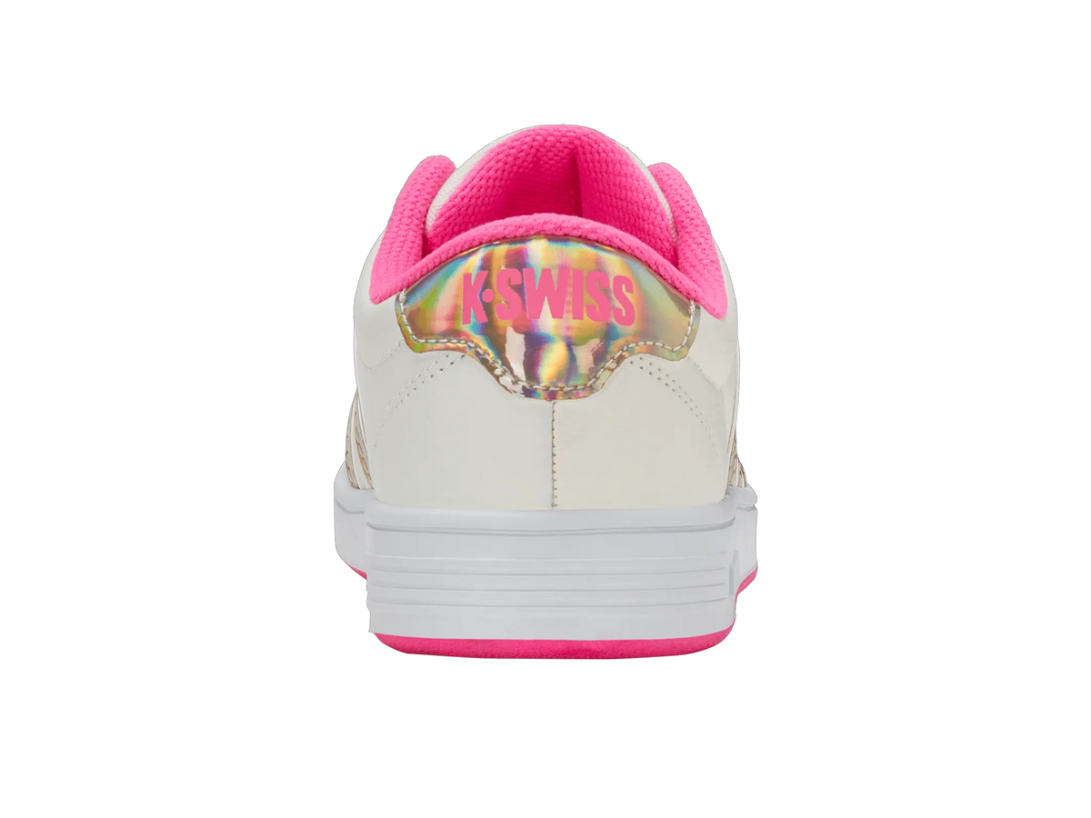 SNOW WHITE/HOT PINK/IRIDESCENT